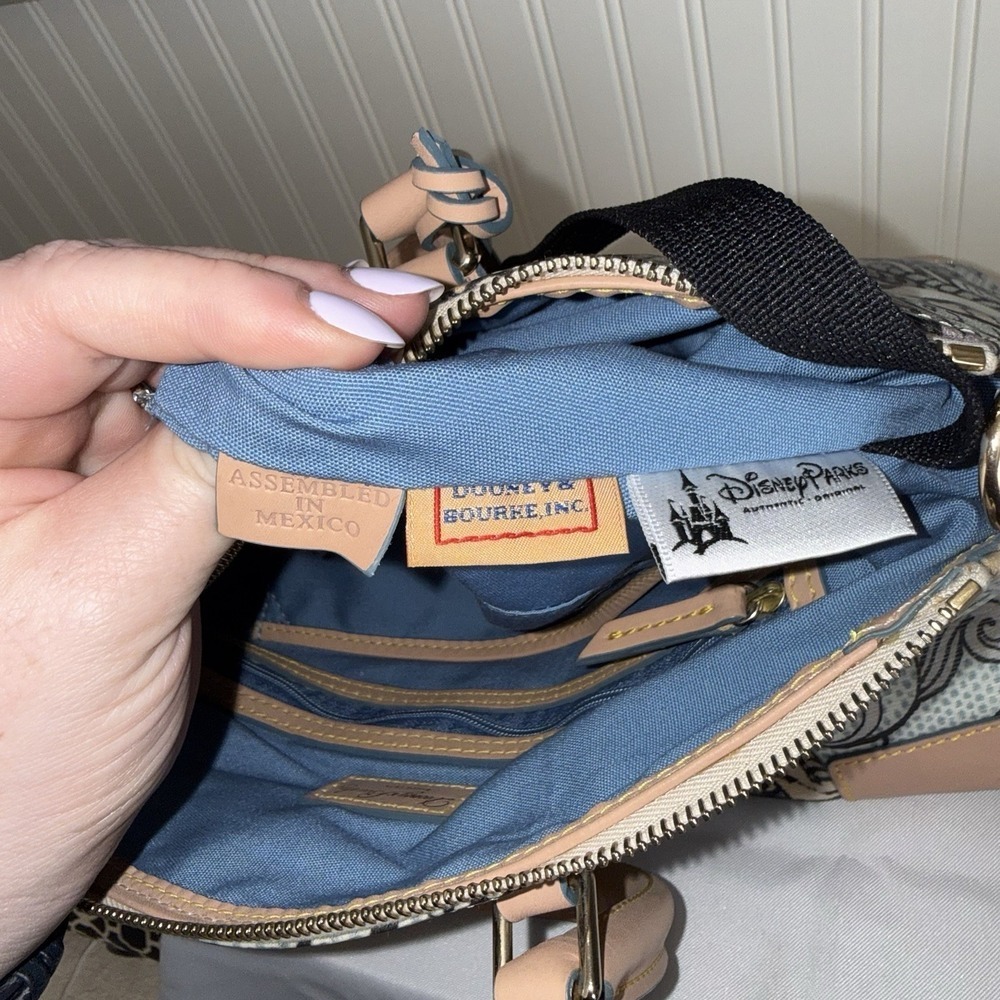 Dooney & Bourke Disney Cruise Line Inaugural 2012-2013 Satchel Purse Hand Bag - Picture 8 of 14